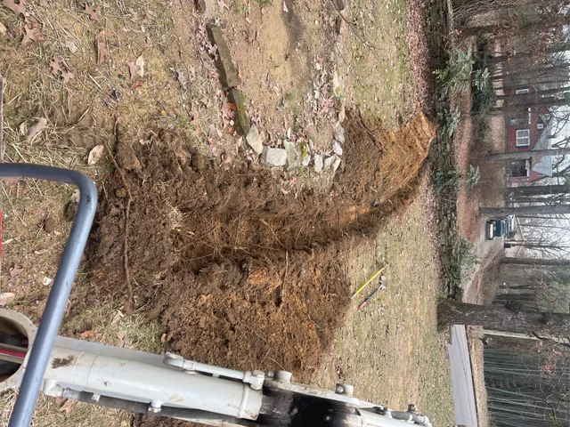 digging for irrigation